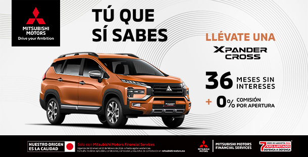 Estrena una Xpander Cross 2025